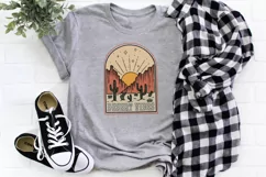 Desert PNG Western sublimation design