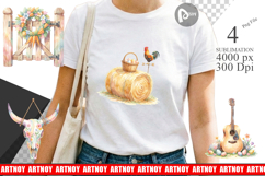 Desert Spring Easter Cacti Sublimation Product Image 1