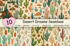 cactus seamless pattern, digital paper desert, sage green design, terracotta color scheme, sandy texture background, arid landscape wallpaper, southwest theme design, bohemian desert vibes, watercolor cactus spines, minimalist desert decor, earthy color p