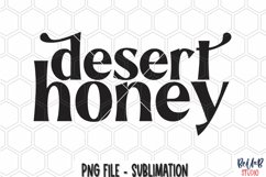 Desert Honey Sublimation Design Product Image 1