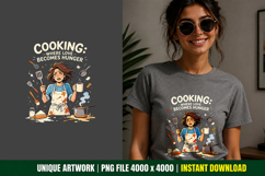 Where Love Becomes Hunger PNG Messy Chef Sublimation Product Image 1