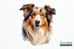 Dog Painting Sublimation PNG Clipart Product Image 1