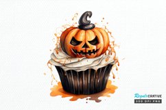 Big Watercolor Halloween PNG Clipart Product Image 1