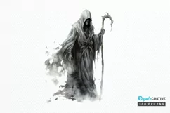 Big Watercolor Halloween PNG Clipart Product Image 1