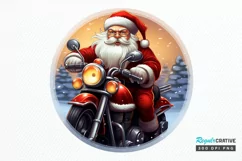 Watercolor Santa Claus PNG Clipart Product Image 1