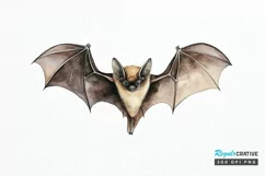 Big Watercolor Halloween PNG Clipart Product Image 1