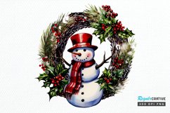 Snowman Sublimation PNG Clipart Product Image 1