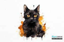 Big Watercolor Halloween PNG Clipart Product Image 1