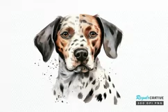 Dog Painting Sublimation PNG Clipart Product Image 1