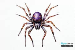Big Watercolor Halloween PNG Clipart Product Image 1