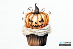 Big Watercolor Halloween PNG Clipart Product Image 1