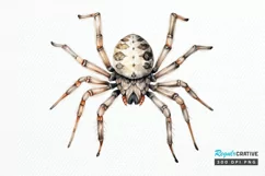 Big Watercolor Halloween PNG Clipart Product Image 1