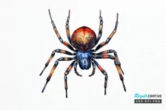 Big Watercolor Halloween PNG Clipart Product Image 1