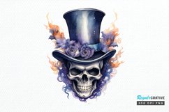 Big Watercolor Halloween PNG Clipart Product Image 1
