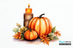 Big Watercolor Halloween PNG Clipart Product Image 1