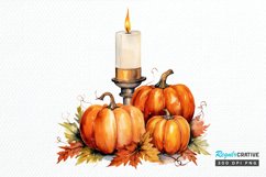 Big Watercolor Halloween PNG Clipart Product Image 1