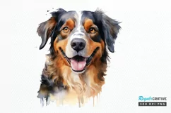 Dog Painting Sublimation PNG Clipart Product Image 1