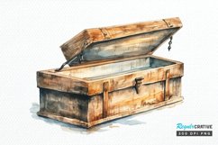 Big Watercolor Halloween PNG Clipart Product Image 1