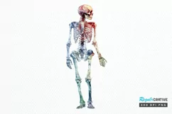 Big Watercolor Halloween PNG Clipart Product Image 1