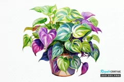 Houseplants In Pot Sublimation PNG Clipart Product Image 1