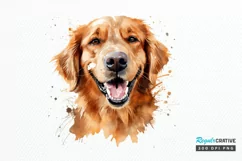 Dog Painting Sublimation PNG Clipart Product Image 1