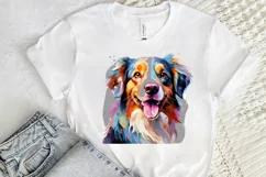 Dog Painting Sublimation PNG Clipart Product Image 2