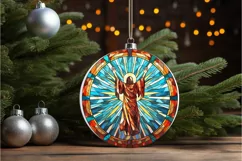 Stained Glass Christian Sublimation PNG Clipart Product Image 2