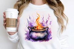 Big Watercolor Halloween PNG Clipart Product Image 2