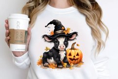 Cute Baby Cow For Halloween PNG Clipart Product Image 2