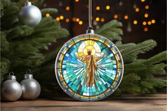 Stained Glass Christian Sublimation PNG Clipart Product Image 2