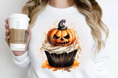 Big Watercolor Halloween PNG Clipart Product Image 2