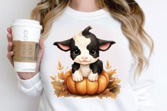 Cute Baby Cow For Halloween PNG Clipart Product Image 2
