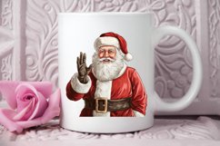 Watercolor Santa Claus PNG Clipart Product Image 2