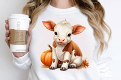 Cute Baby Cow For Halloween PNG Clipart Product Image 2