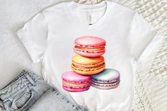Colorful Macaroons Watercolor PNG Clipart Product Image 2