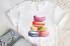 Colorful Macaroons Watercolor PNG Clipart Product Image 2