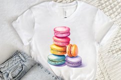 Colorful Macaroons Watercolor PNG Clipart Product Image 2