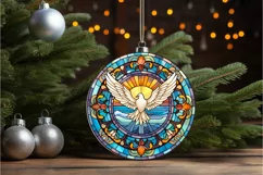 Stained Glass Christian Sublimation PNG Clipart Product Image 2