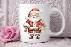 Watercolor Santa Claus PNG Clipart Product Image 2