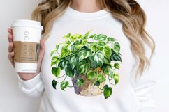 Houseplants In Pot Sublimation PNG Clipart Product Image 2