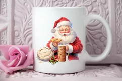 Watercolor Santa Claus PNG Clipart Product Image 2
