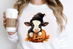 Cute Baby Cow For Halloween PNG Clipart Product Image 2
