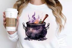 Big Watercolor Halloween PNG Clipart Product Image 2