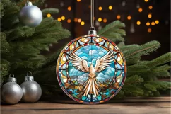 Stained Glass Christian Sublimation PNG Clipart Product Image 2