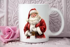 Watercolor Santa Claus PNG Clipart Product Image 2