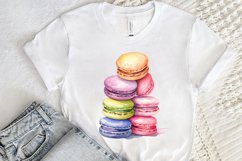 Colorful Macaroons Watercolor PNG Clipart Product Image 2