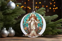 Stained Glass Fantasy Goddess PNG Clipart Product Image 2