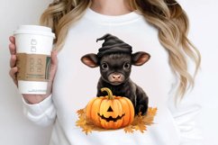 Cute Baby Cow For Halloween PNG Clipart Product Image 2