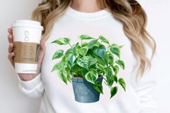 Houseplants In Pot Sublimation PNG Clipart Product Image 2