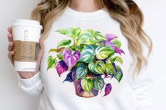 Houseplants In Pot Sublimation PNG Clipart Product Image 2